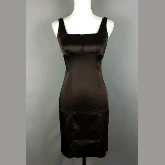calvin klein brown dress